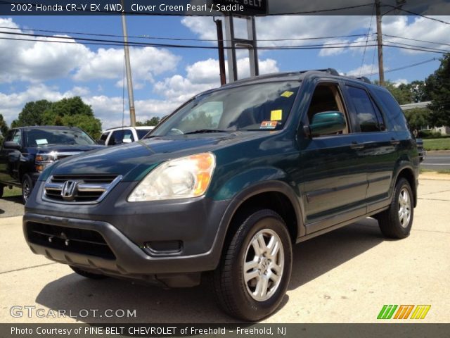 2002 Honda CR-V EX 4WD in Clover Green Pearl