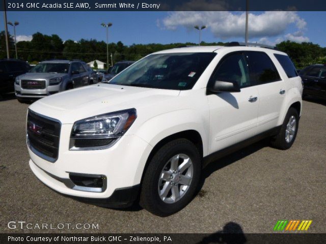 2014 GMC Acadia SLE AWD in Summit White