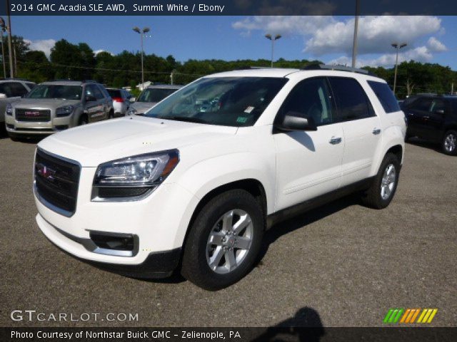 2014 GMC Acadia SLE AWD in Summit White