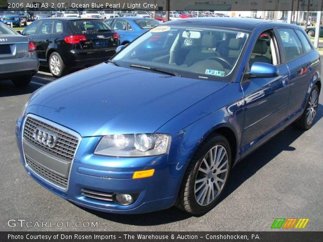 2006 Audi A3 2.0T in Ocean Blue Pearl