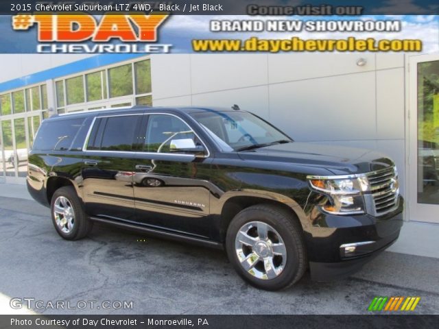 2015 Chevrolet Suburban LTZ 4WD in Black