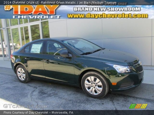 2014 Chevrolet Cruze LS in Rainforest Green Metallic