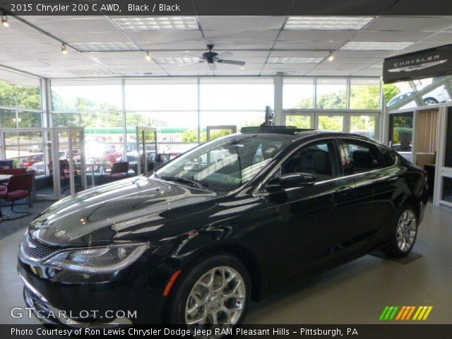 2015 Chrysler 200 C AWD in Black