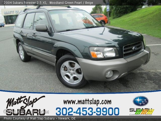 2004 Subaru Forester 2.5 XS in Woodland Green Pearl