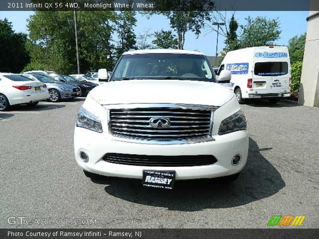 2011 Infiniti QX 56 4WD in Moonlight White