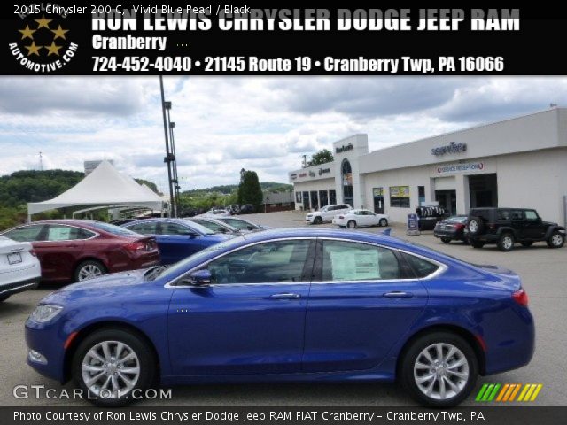 2015 Chrysler 200 C in Vivid Blue Pearl