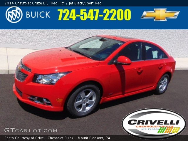 2014 Chevrolet Cruze LT in Red Hot