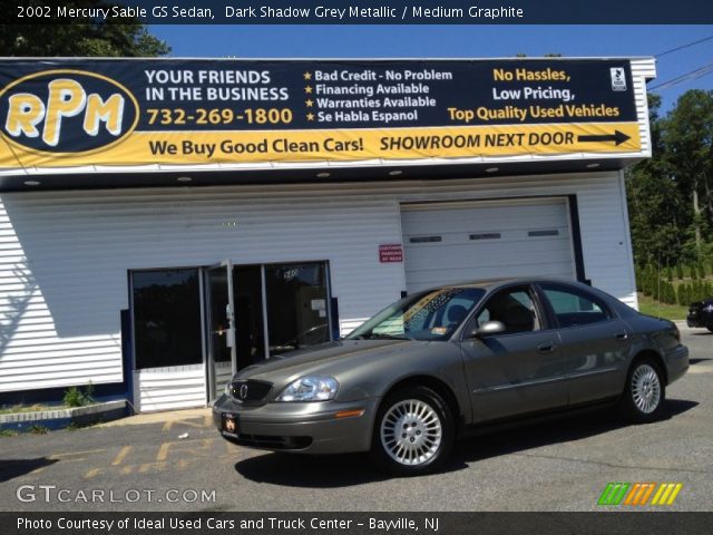 2002 Mercury Sable GS Sedan in Dark Shadow Grey Metallic