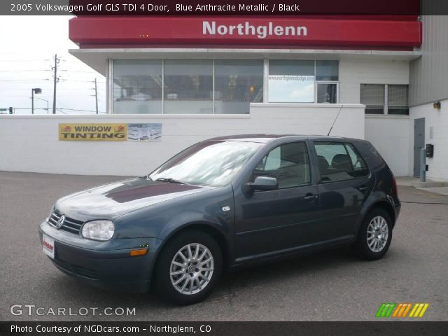 2005 Volkswagen Golf GLS TDI 4 Door in Blue Anthracite Metallic