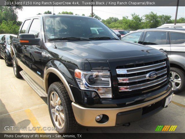 2014 Ford F150 King Ranch SuperCrew 4x4 in Tuxedo Black