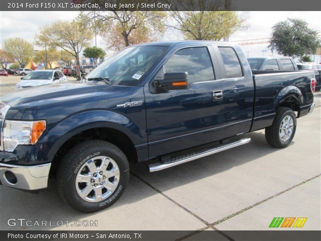 2014 Ford F150 XLT SuperCab in Blue Jeans