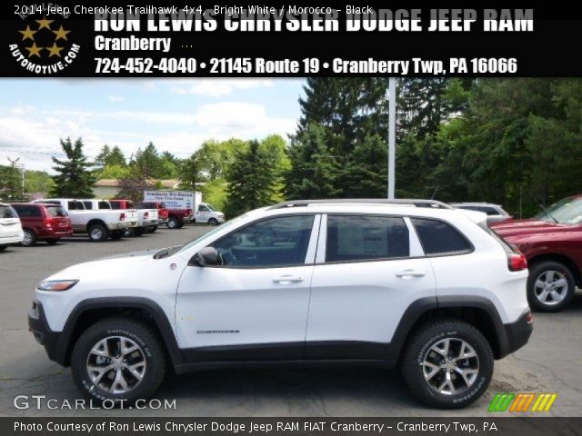 2014 Jeep Cherokee Trailhawk 4x4 in Bright White