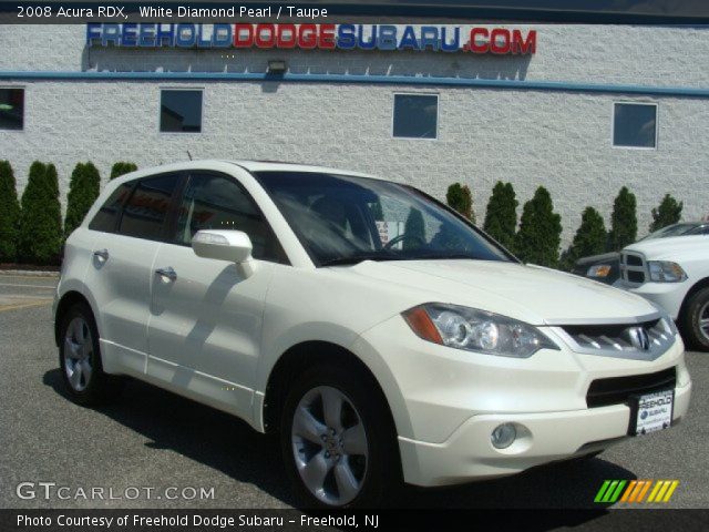 2008 Acura RDX  in White Diamond Pearl