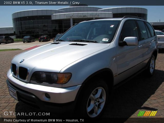 2002 BMW X5 3.0i in Titanium Silver Metallic