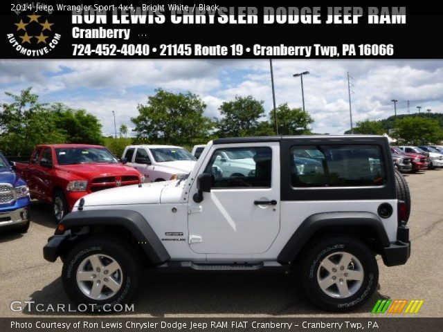 2014 Jeep Wrangler Sport 4x4 in Bright White