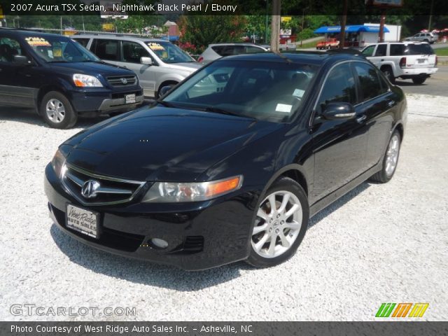 2007 Acura TSX Sedan in Nighthawk Black Pearl