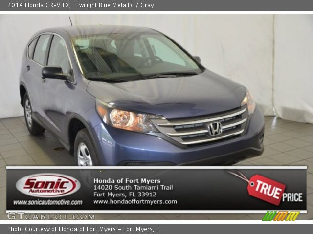 2014 Honda CR-V LX in Twilight Blue Metallic