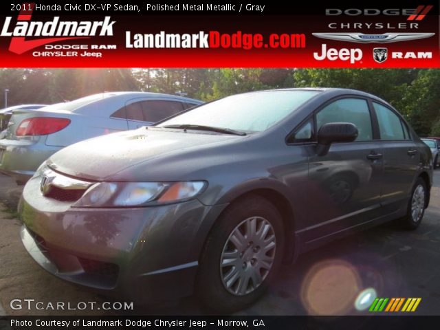 2011 Honda Civic DX-VP Sedan in Polished Metal Metallic