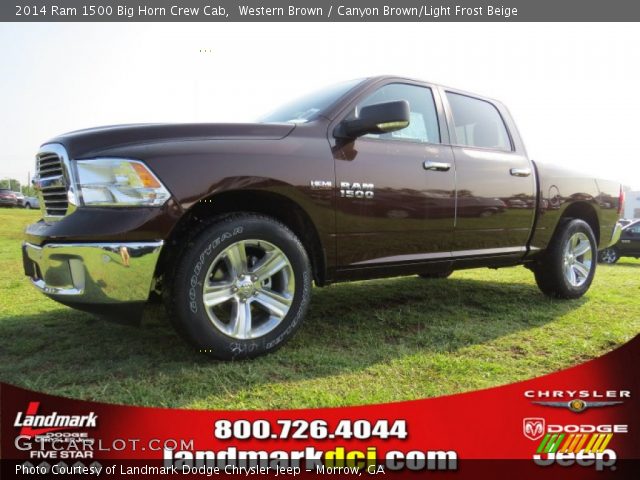 2014 Ram 1500 Big Horn Crew Cab in Western Brown