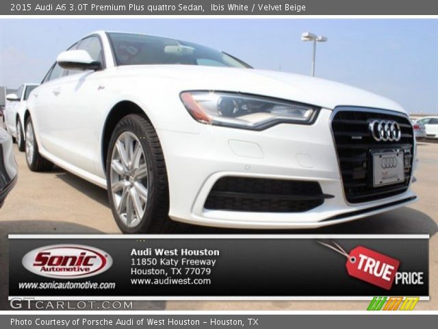 2015 Audi A6 3.0T Premium Plus quattro Sedan in Ibis White