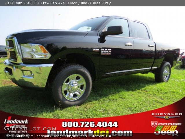 2014 Ram 2500 SLT Crew Cab 4x4 in Black