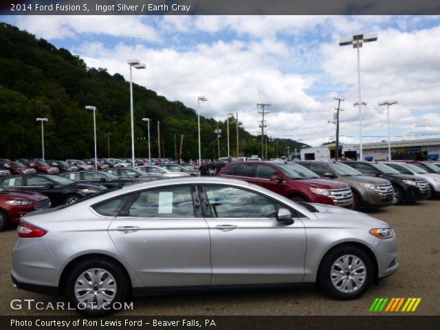 2014 Ford Fusion S in Ingot Silver