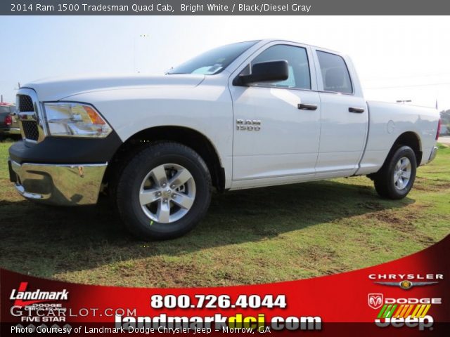 2014 Ram 1500 Tradesman Quad Cab in Bright White