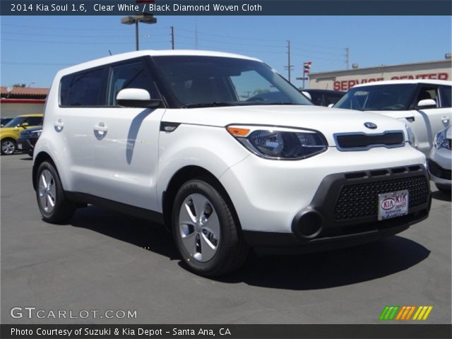 2014 Kia Soul 1.6 in Clear White