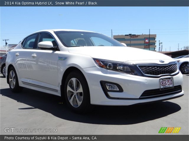 2014 Kia Optima Hybrid LX in Snow White Pearl
