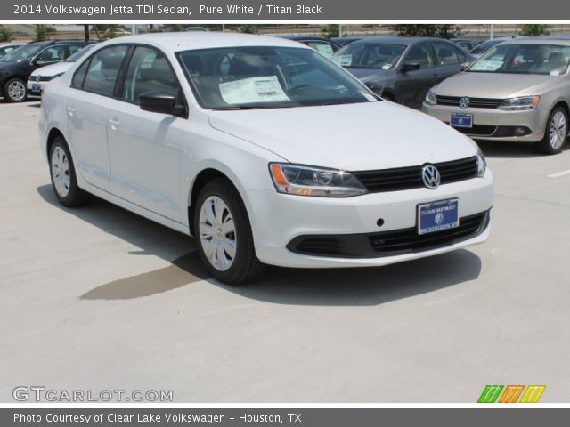 2014 Volkswagen Jetta TDI Sedan in Pure White