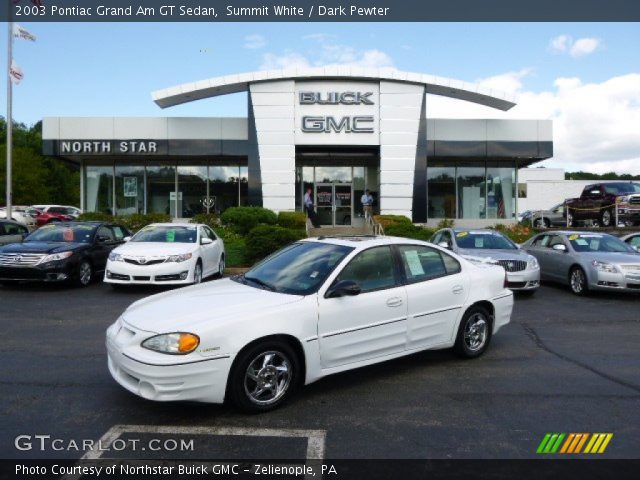 2003 Pontiac Grand Am GT Sedan in Summit White