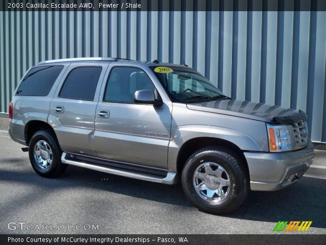 2003 Cadillac Escalade AWD in Pewter