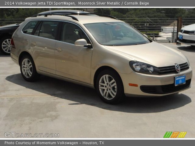2014 Volkswagen Jetta TDI SportWagen in Moonrock Silver Metallic