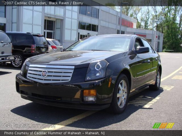 2007 Cadillac CTS Sedan in Black Raven