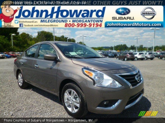 2015 Nissan Versa 1.6 SV Sedan in Titanium