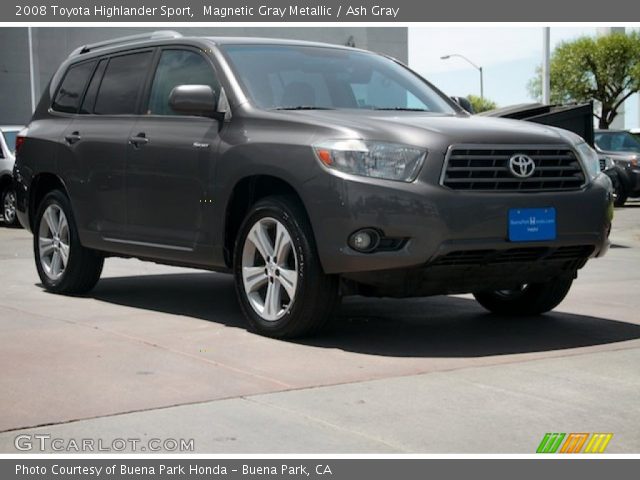 2008 Toyota Highlander Sport in Magnetic Gray Metallic