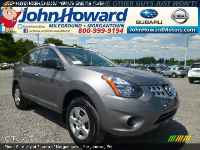 2014 Nissan Rogue Select S in Platinum Graphite