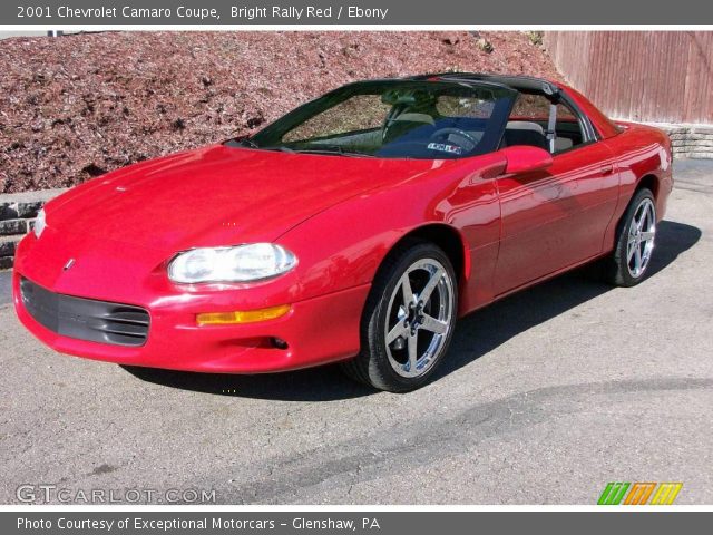 2001 Chevrolet Camaro Coupe in Bright Rally Red