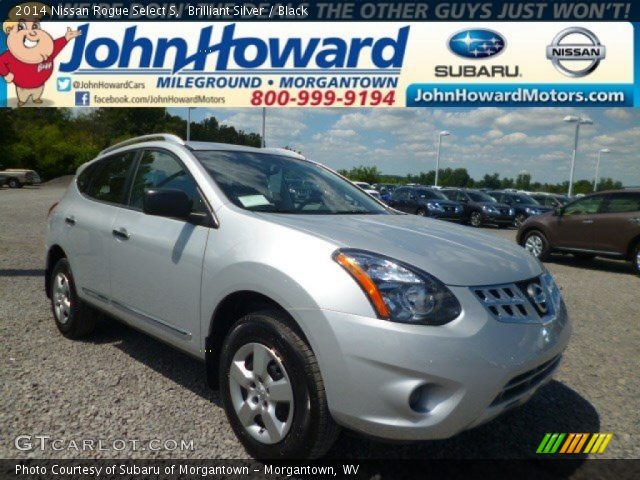 2014 Nissan Rogue Select S in Brilliant Silver