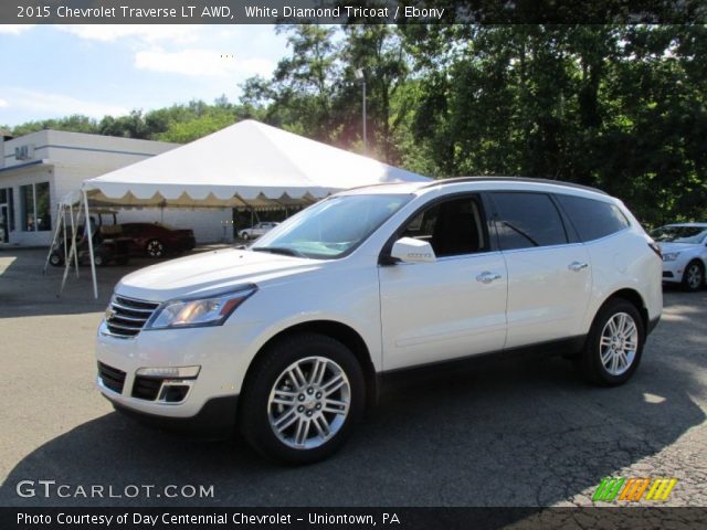 2015 Chevrolet Traverse LT AWD in White Diamond Tricoat