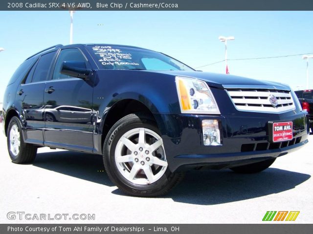 2008 Cadillac SRX 4 V6 AWD in Blue Chip