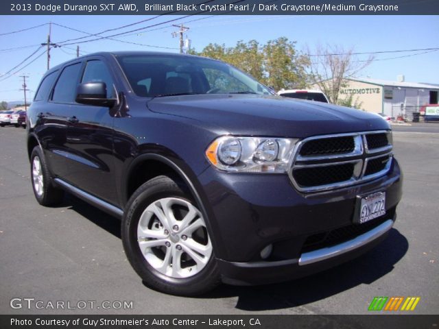 2013 Dodge Durango SXT AWD in Brilliant Black Crystal Pearl