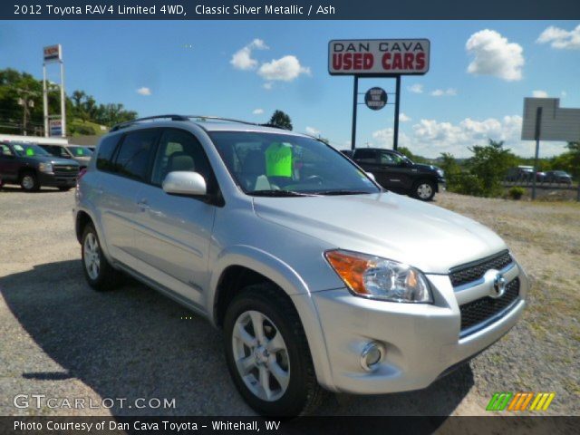 2012 Toyota RAV4 Limited 4WD in Classic Silver Metallic