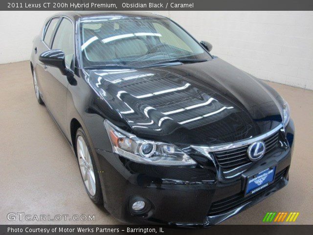 2011 Lexus CT 200h Hybrid Premium in Obsidian Black