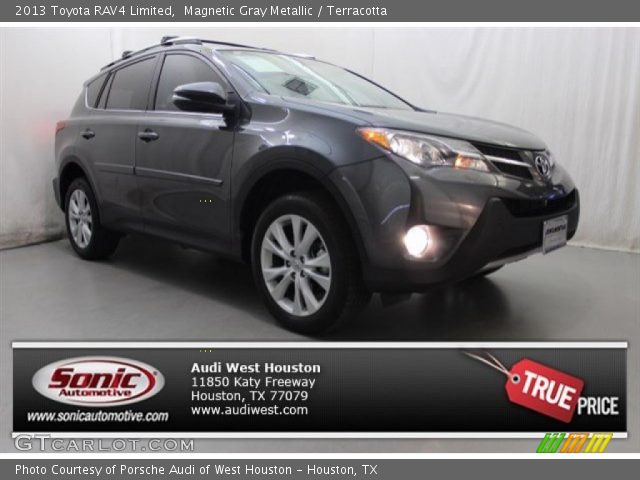 2013 Toyota RAV4 Limited in Magnetic Gray Metallic