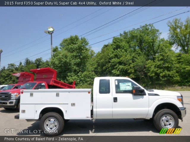 2015 Ford F350 Super Duty XL Super Cab 4x4 Utility in Oxford White