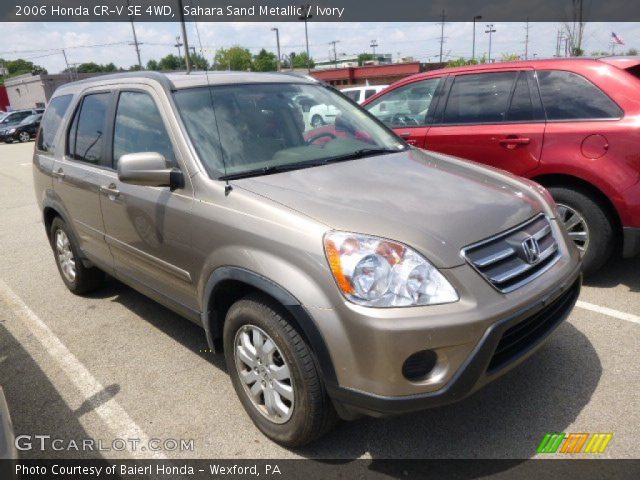 2006 Honda CR-V SE 4WD in Sahara Sand Metallic