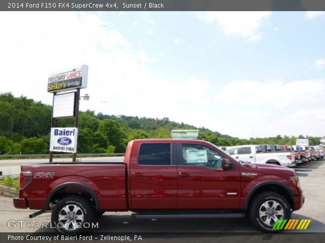 2014 Ford F150 FX4 SuperCrew 4x4 in Sunset