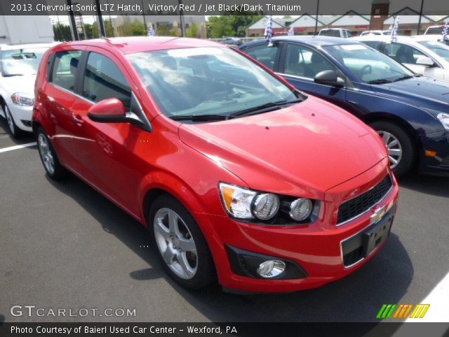 2013 Chevrolet Sonic LTZ Hatch in Victory Red