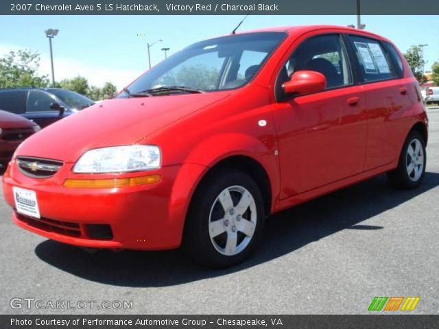 2007 Chevrolet Aveo 5 LS Hatchback in Victory Red